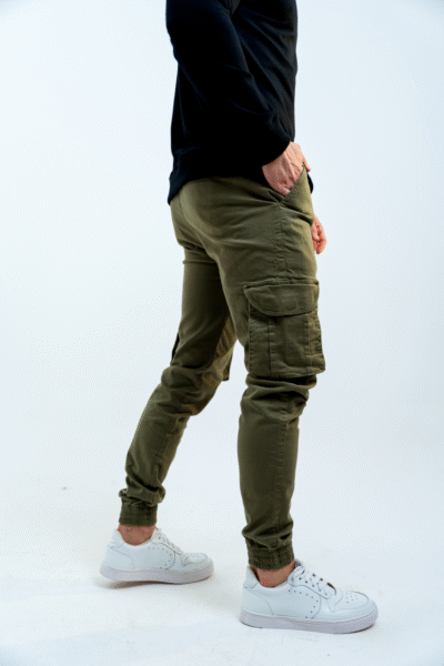 Jogger Sarga Cargo Verde