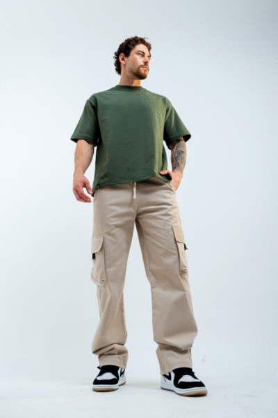 Pantalón Cargo Oversize Colores
