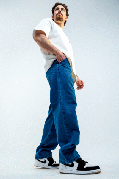 Jeans Baggy Azul