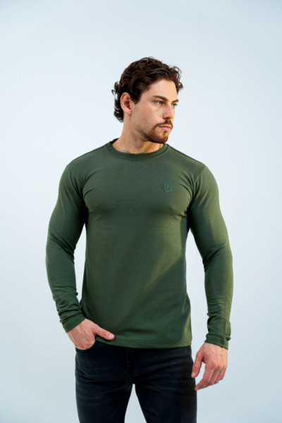Remera Mangas Largas Verde