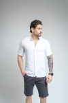 Camisa M.Corta LINO PLUS